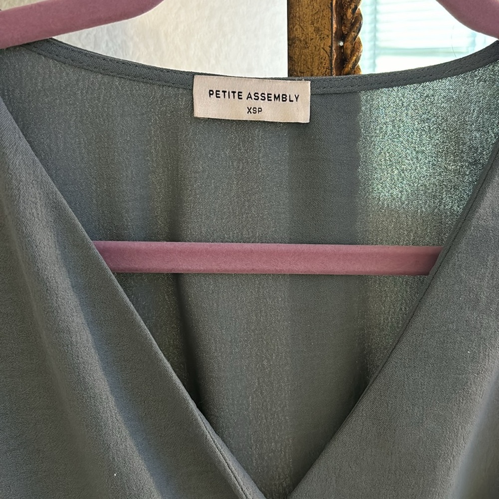 Petite Long-Sleeve Blouse - Picture 2 of 4